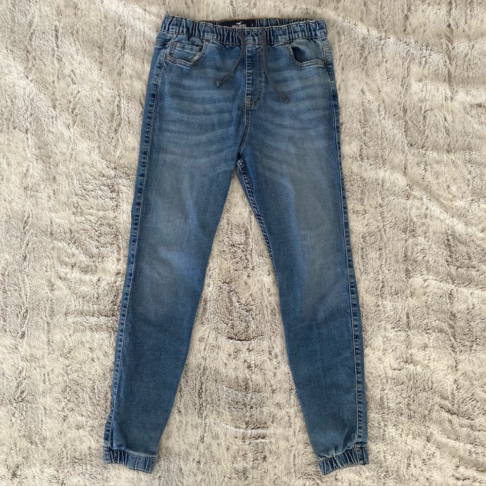 Hollister Men's Light Blue Skinny Jeans